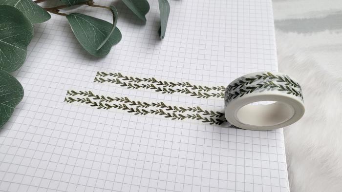 Washi Tape Blumenranke